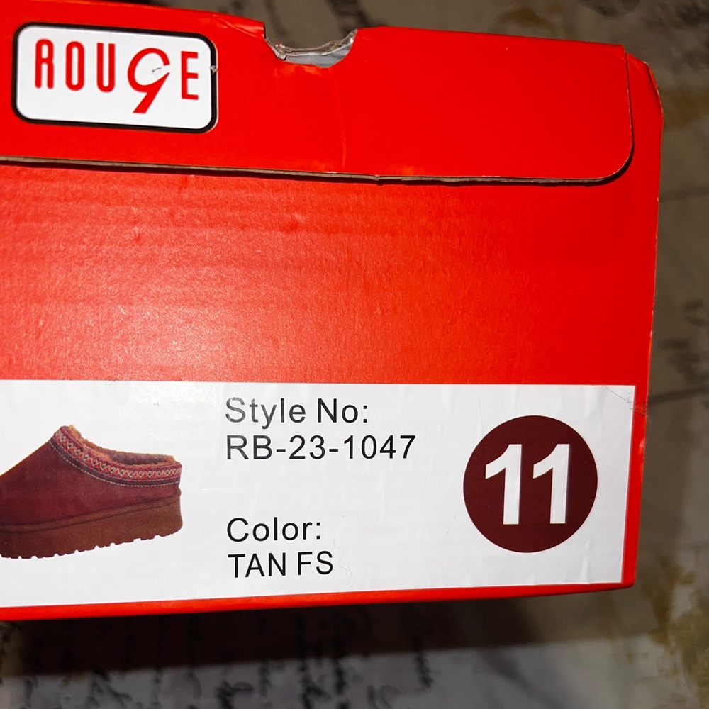 COPY - Rouge Platform Slippers - Picture 10 of 10